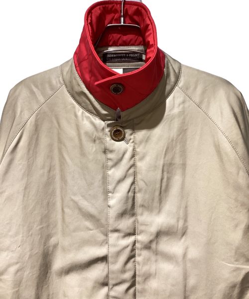 UNDERCOVER（アンダーカバー）UNDERCOVER (アンダーカバー) FRAGMENT DESIGN (フラグメントデザイン) 23AW patted stiff collar coat（パテッドステンカラーコート） カーキ サイズ:3の古着・服飾アイテム