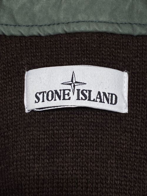 STONE ISLAND（ストーンアイランド）STONE ISLAND (ストーンアイランド) DAVID-TC WITH KNIT WOOL LINING グリーン サイズ:Mの古着・服飾アイテム
