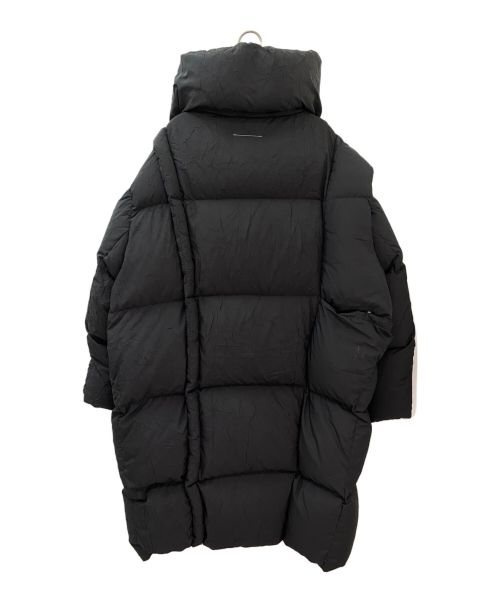 MM6 Maison Margiela（エムエムシックスメゾンマルジェラ）MM6 Maison Margiela (エムエムシックス メゾンマルジェラ) CHENPENG (チェンペン) ダウンコート ブラック サイズ:Sの古着・服飾アイテム