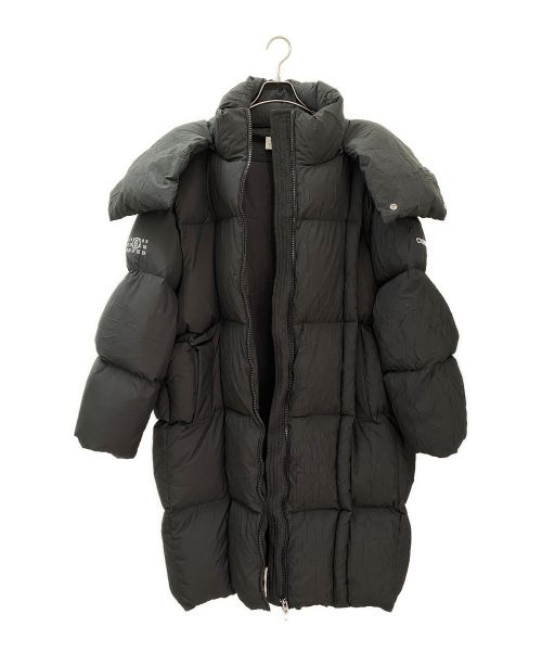 MM6 Maison Margiela（エムエムシックスメゾンマルジェラ）MM6 Maison Margiela (エムエムシックス メゾンマルジェラ) CHENPENG (チェンペン) ダウンコート ブラック サイズ:Sの古着・服飾アイテム