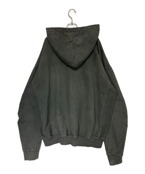 CVTVLIST（カタリスト）CVTVLIST (カタリスト) Usual Hoodie ブラック×カーキ サイズ:1の古着・服飾アイテム