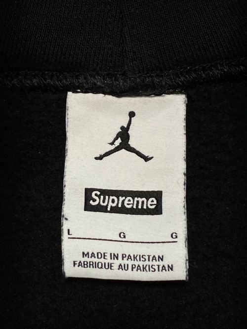 SUPREME（シュプリーム）SUPREME (シュプリーム) NIKE (ナイキ) Hooded Sweatshirt ブラック サイズ:Lの古着・服飾アイテム