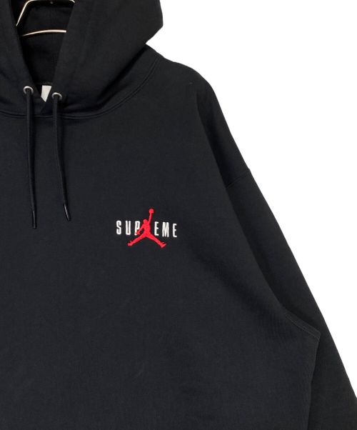 SUPREME（シュプリーム）SUPREME (シュプリーム) NIKE (ナイキ) Hooded Sweatshirt ブラック サイズ:Lの古着・服飾アイテム