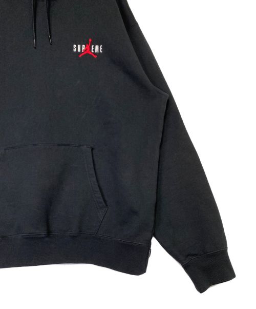 SUPREME（シュプリーム）SUPREME (シュプリーム) NIKE (ナイキ) Hooded Sweatshirt ブラック サイズ:Lの古着・服飾アイテム