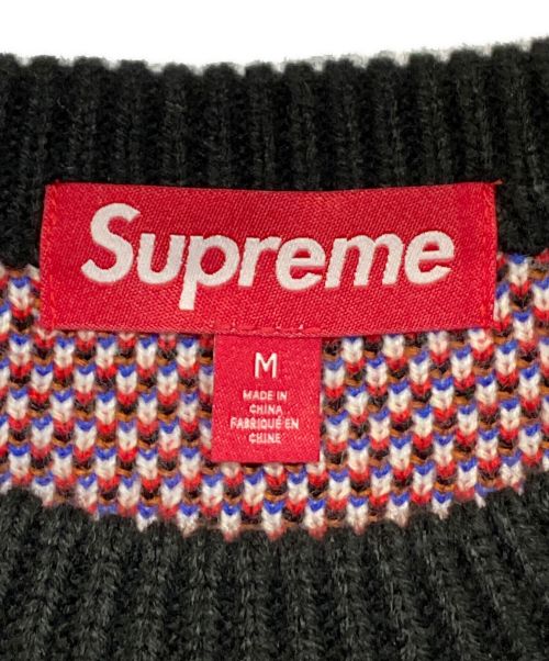 SUPREME（シュプリーム）SUPREME (シュプリーム) Snow White Sweater ブラック サイズ:Mの古着・服飾アイテム