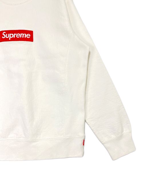 SUPREME（シュプリーム）SUPREME (シュプリーム) Box Logo Crewneck ホワイト サイズ:Lの古着・服飾アイテム