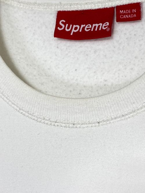 SUPREME（シュプリーム）SUPREME (シュプリーム) Box Logo Crewneck ホワイト サイズ:Lの古着・服飾アイテム