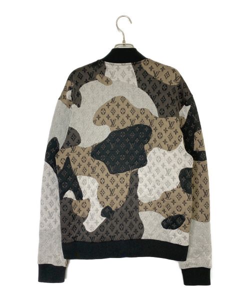 LOUIS VUITTON（ルイ ヴィトン）LOUIS VUITTON (ルイ ヴィトン) Monogram Cotton Jersey Bomber マルチカラー サイズ:Lの古着・服飾アイテム