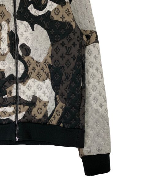 LOUIS VUITTON（ルイ ヴィトン）LOUIS VUITTON (ルイ ヴィトン) Monogram Cotton Jersey Bomber マルチカラー サイズ:Lの古着・服飾アイテム