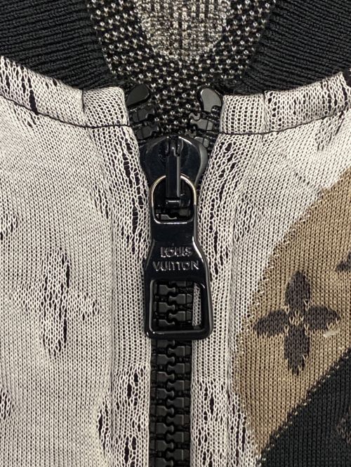 LOUIS VUITTON（ルイ ヴィトン）LOUIS VUITTON (ルイ ヴィトン) Monogram Cotton Jersey Bomber マルチカラー サイズ:Lの古着・服飾アイテム