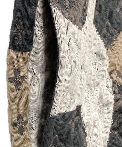 LOUIS VUITTON（ルイ ヴィトン）LOUIS VUITTON (ルイ ヴィトン) Monogram Cotton Jersey Bomber マルチカラー サイズ:Lの古着・服飾アイテム