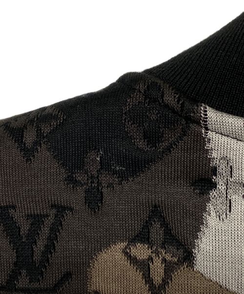 LOUIS VUITTON（ルイ ヴィトン）LOUIS VUITTON (ルイ ヴィトン) Monogram Cotton Jersey Bomber マルチカラー サイズ:Lの古着・服飾アイテム