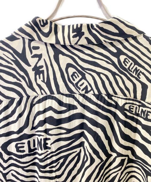 CELINE（セリーヌ）CELINE (セリーヌ) ゼブラアロハシャツ ホワイト サイズ:36の古着・服飾アイテム