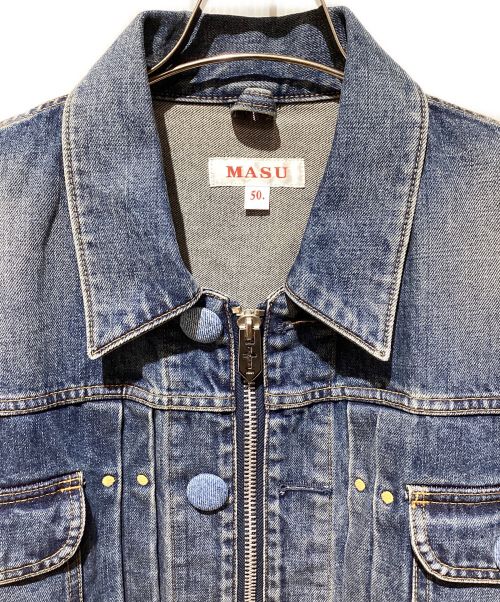 masu（エムエーエスユー）masu (エムエーエスユー) MASUBOYS JACKET（エムエーエスユーボーイズジャケット） インディゴ サイズ:50の古着・服飾アイテム