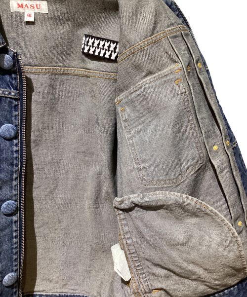 masu（エムエーエスユー）masu (エムエーエスユー) MASUBOYS JACKET（エムエーエスユーボーイズジャケット） インディゴ サイズ:50の古着・服飾アイテム