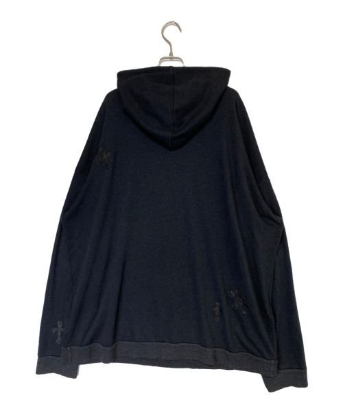 CHROME HEARTS（クロムハーツ）CHROME HEARTS (クロムハーツ) HD PLVR GRP Y NOT-U-OVRSZD ブラック サイズ:XLの古着・服飾アイテム