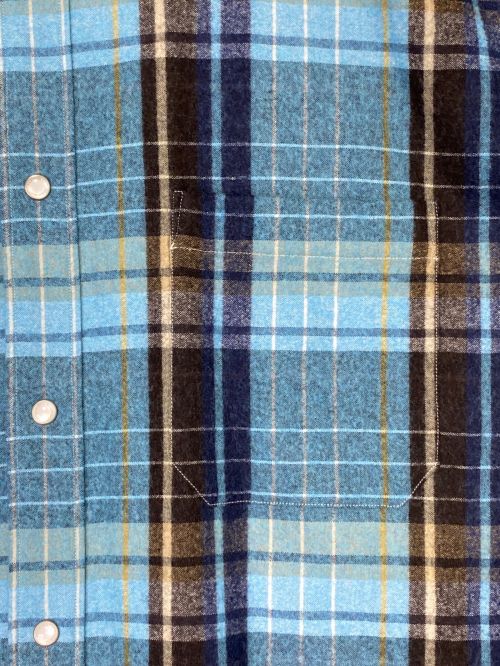 VTMNTS（ブイティーエムエヌティーエス）VTMNTS (ブイティーエムエヌティーエス) ノースリーブシャツ スカイブルー サイズ:XLの古着・服飾アイテム