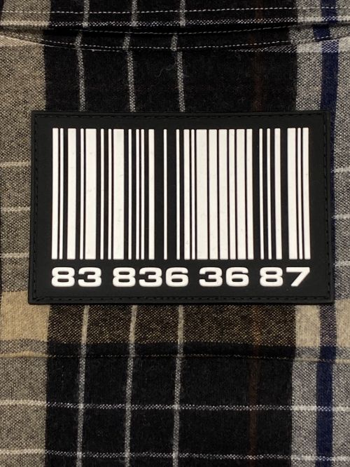 VTMNTS（ブイティーエムエヌティーエス）VTMNTS (ブイティーエムエヌティーエス) ノースリーブシャツ スカイブルー サイズ:XLの古着・服飾アイテム