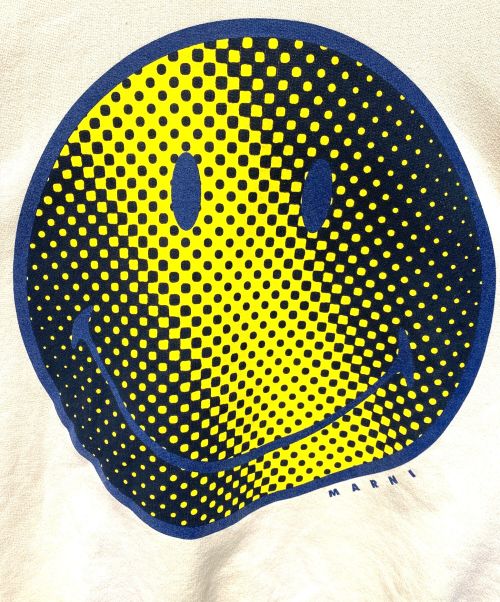 MARNI（マルニ）MARNI (マルニ) SMILEY(スマイリー) トレーナー アイボリー サイズ:50の古着・服飾アイテム