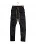 DRKSHDW（ダークシャドウ）の古着「CREATCH CARGO PANTS」｜ブラック