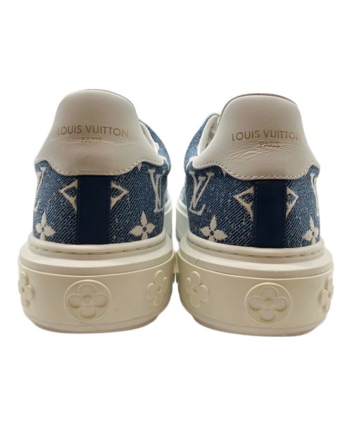 LOUIS VUITTON（ルイ ヴィトン）LOUIS VUITTON (ルイ ヴィトン) タイムアウトラインスニーカー スカイブルー サイズ:38の古着・服飾アイテム