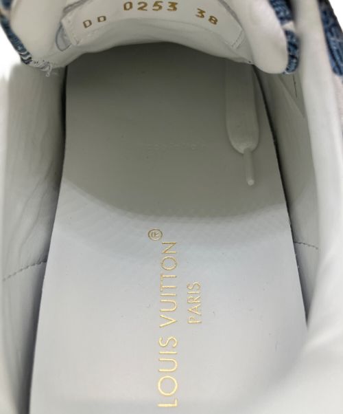 LOUIS VUITTON（ルイ ヴィトン）LOUIS VUITTON (ルイ ヴィトン) タイムアウトラインスニーカー スカイブルー サイズ:38の古着・服飾アイテム