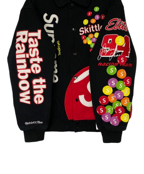 SUPREME（シュプリーム）SUPREME (シュプリーム) Skittles (スキットルズ) Varsity Jacket（バーシティジャケット） ブラック サイズ:Mの古着・服飾アイテム