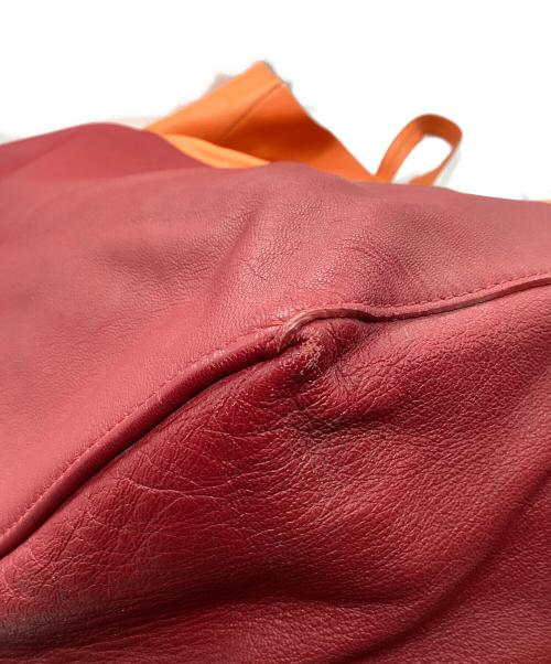 CELINE（セリーヌ）CELINE (セリーヌ) ホリゾンタル カバ トートバック オレンジの古着・服飾アイテム