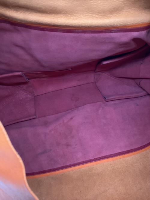 CELINE（セリーヌ）CELINE (セリーヌ) ホリゾンタル カバ トートバック オレンジの古着・服飾アイテム