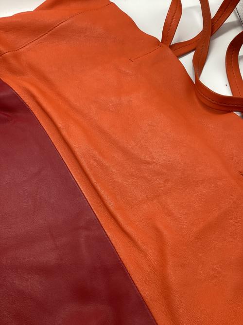 CELINE（セリーヌ）CELINE (セリーヌ) ホリゾンタル カバ トートバック オレンジの古着・服飾アイテム