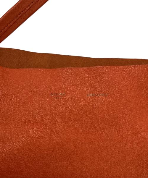 CELINE（セリーヌ）CELINE (セリーヌ) ホリゾンタル カバ トートバック オレンジの古着・服飾アイテム