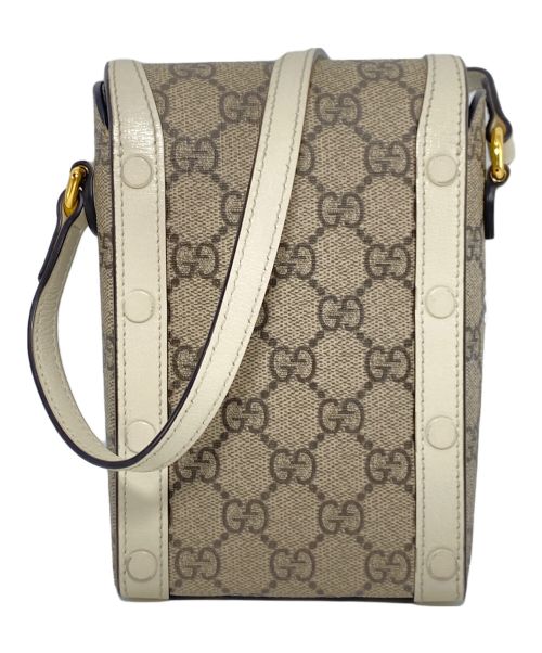 GUCCI（グッチ）GUCCI (グッチ) グッチ ホースビット 1955 ミニバッグ ベージュの古着・服飾アイテム