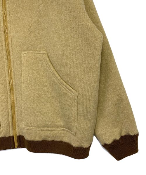 HUMAN MADE（ヒューマンメイド）HUMAN MADE (ヒューマンメイド) FLEECE JACKET（フリースジャケット） ベージュ サイズ:XLの古着・服飾アイテム