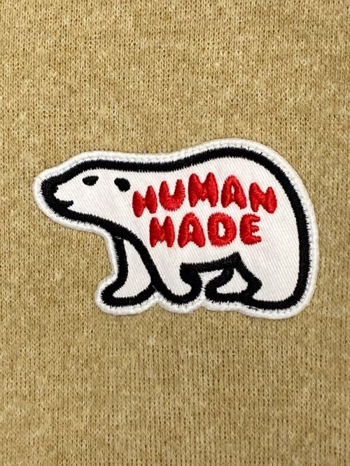 HUMAN MADE（ヒューマンメイド）HUMAN MADE (ヒューマンメイド) FLEECE JACKET（フリースジャケット） ベージュ サイズ:XLの古着・服飾アイテム