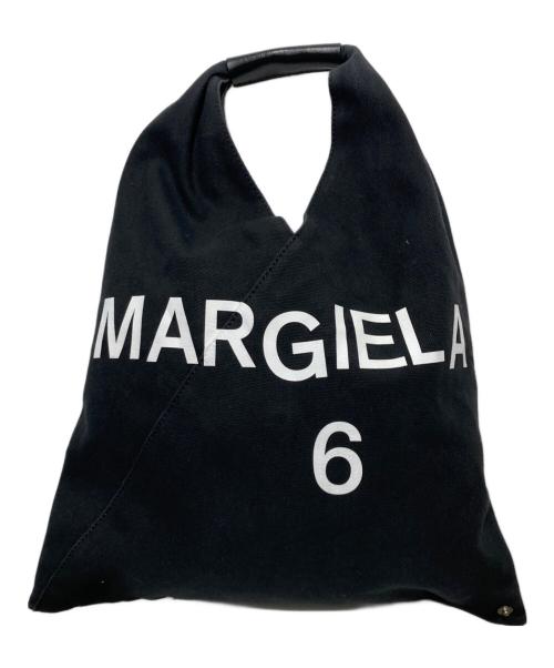 MM6 Maison Margiela（エムエムシックスメゾンマルジェラ）MM6 Maison Margiela (エムエムシックスメゾンマルジェラ) ジャパニーズキャンバストートバッグ ブラックの古着・服飾アイテム