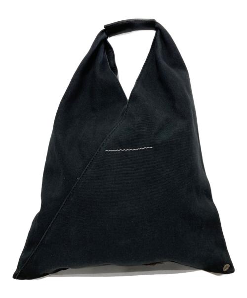 MM6 Maison Margiela（エムエムシックスメゾンマルジェラ）MM6 Maison Margiela (エムエムシックスメゾンマルジェラ) ジャパニーズキャンバストートバッグ ブラックの古着・服飾アイテム