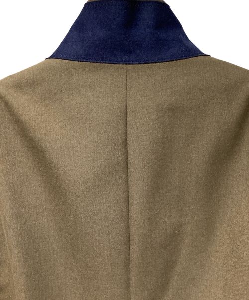 sacai（サカイ）sacai (サカイ) SUITING MA-1（スーチングMA1） カーキ サイズ:2の古着・服飾アイテム
