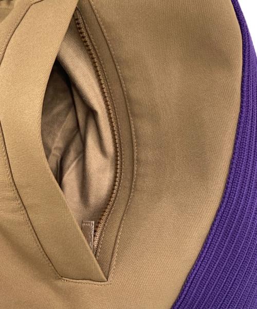 sacai（サカイ）sacai (サカイ) Technical Jersey Skirt ブラウン サイズ:3の古着・服飾アイテム