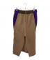 sacai (サカイ) Technical Jersey Skirt ブラウン サイズ:3：19000円