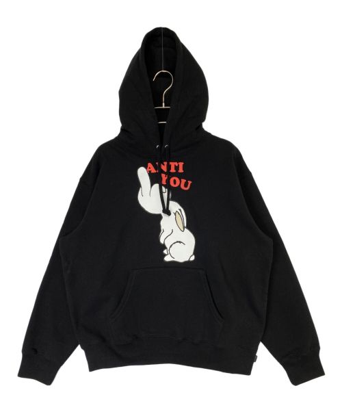 SUPREME（シュプリーム）SUPREME (シュプリーム) UNDERCOVER (アンダーカバー) Anti You Hooded Sweatshirt ブラック サイズ:Sの古着・服飾アイテム