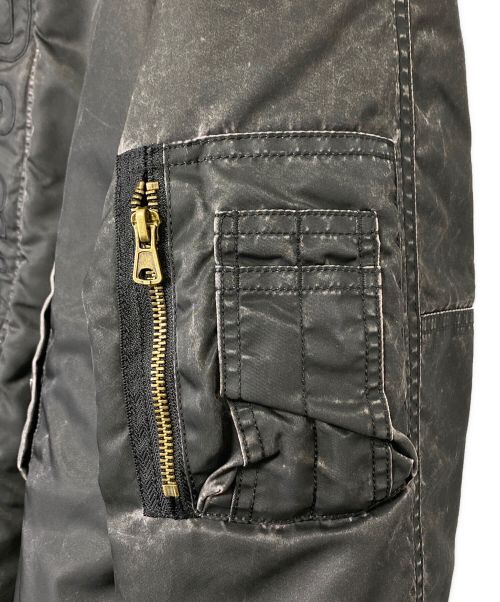 SUPREME（シュプリーム）SUPREME (シュプリーム) Washed Flight Satin N-3B Parka（ウォッシュド フライト サテン N-3B パーカー） グレー サイズ:Lの古着・服飾アイテム