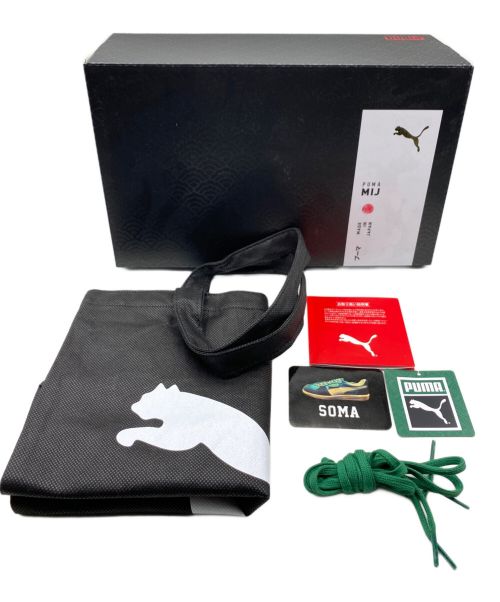 PUMA（プーマ）PUMA (プーマ) ATMOS (アトモス) SOMA (ソーマ) Suede VTG MIJ グリーン サイズ:27.5cm(US9.5)の古着・服飾アイテム