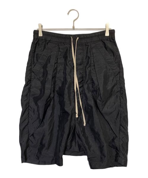 RICK OWENS（リックオウエンス）RICK OWENS (リックオウエンス) サルエルショートパンツ ブラック サイズ:38の古着・服飾アイテム