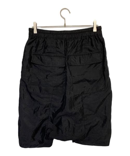 RICK OWENS（リックオウエンス）RICK OWENS (リックオウエンス) サルエルショートパンツ ブラック サイズ:38の古着・服飾アイテム