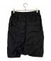 RICK OWENS (リックオウエンス) サルエルショートパンツ ブラック サイズ:38：40000円