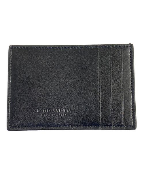 BOTTEGA VENETA（ボッテガベネタ）BOTTEGA VENETA (ボッテガベネタ) カセットクレジットカードケース ブラックの古着・服飾アイテム