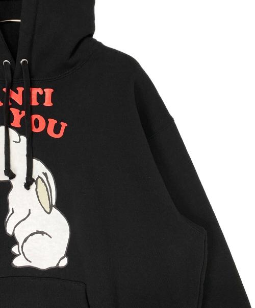 SUPREME（シュプリーム）SUPREME (シュプリーム) UNDERCOVER (アンダーカバー) Anti You Hooded Sweatshirt ブラック サイズ:Sの古着・服飾アイテム