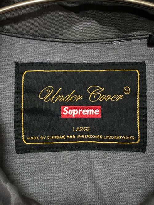 Suprem（シュプリーム）Suprem (シュプリーム) UNDERCOVER (アンダーカバー) Studded BDU Jacket ブラック サイズ:Lの古着・服飾アイテム