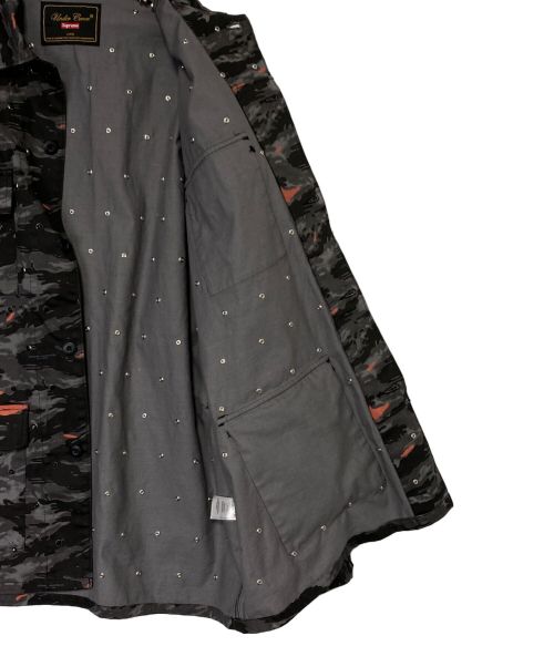 Suprem（シュプリーム）Suprem (シュプリーム) UNDERCOVER (アンダーカバー) Studded BDU Jacket ブラック サイズ:Lの古着・服飾アイテム