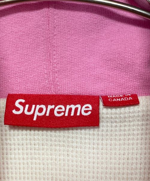 SUPREME（シュプリーム）SUPREME (シュプリーム) Arc Thermal Lined Zip Up Hooded Sweatshirt ピンク サイズ:Mの古着・服飾アイテム